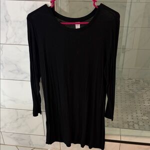 Old Navy Black Long Sleeve Top